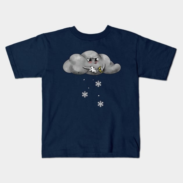 Arabella-Snow Kids T-Shirt by  @a.r.a.b.e.l.l.a_